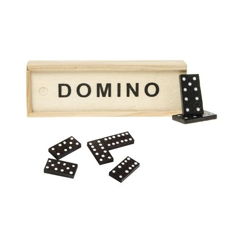 28x stuks Domino stenen-steentjes