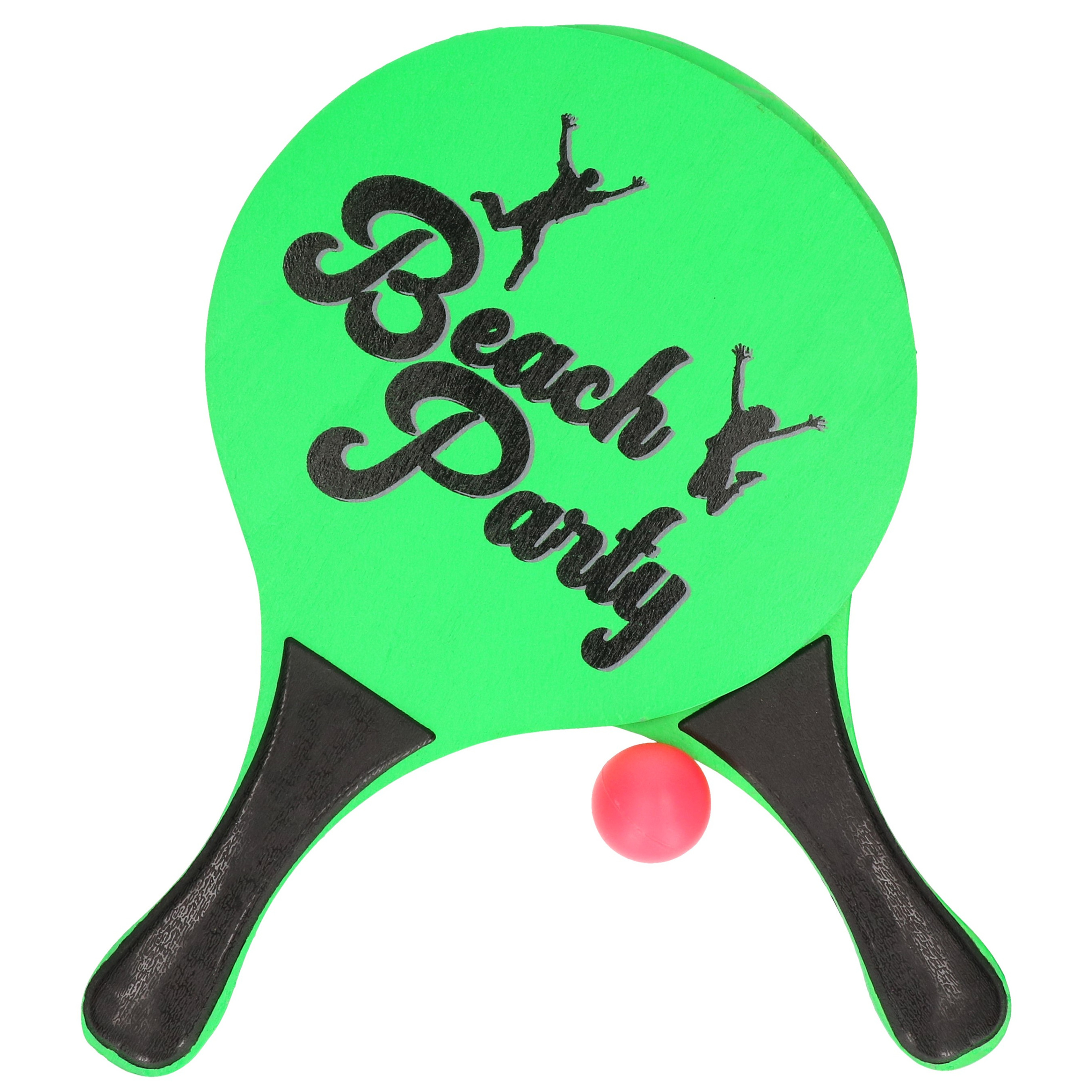 Actief speelgoed tennis-beachball setje groen