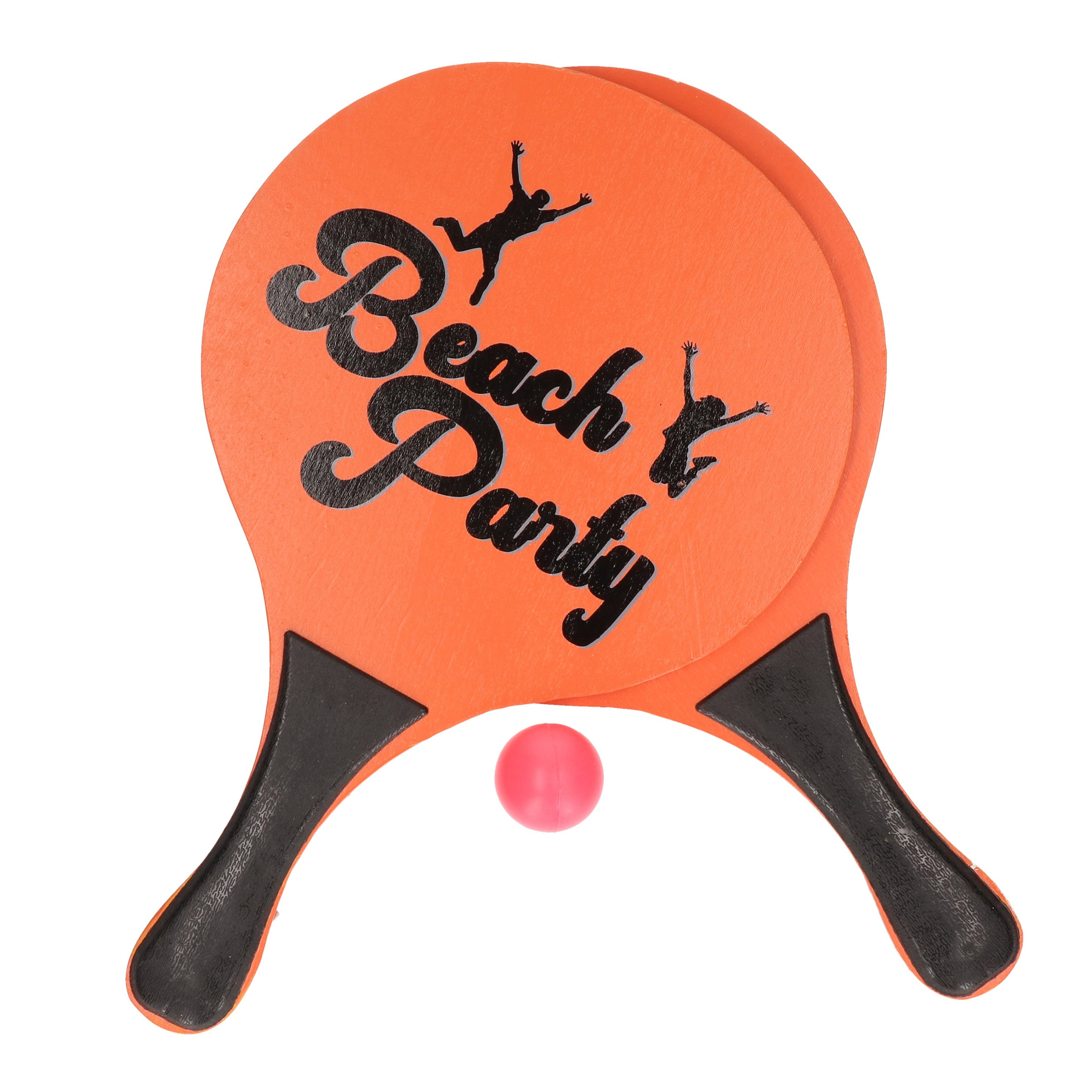 Actief speelgoed tennis-beachball setje oranje