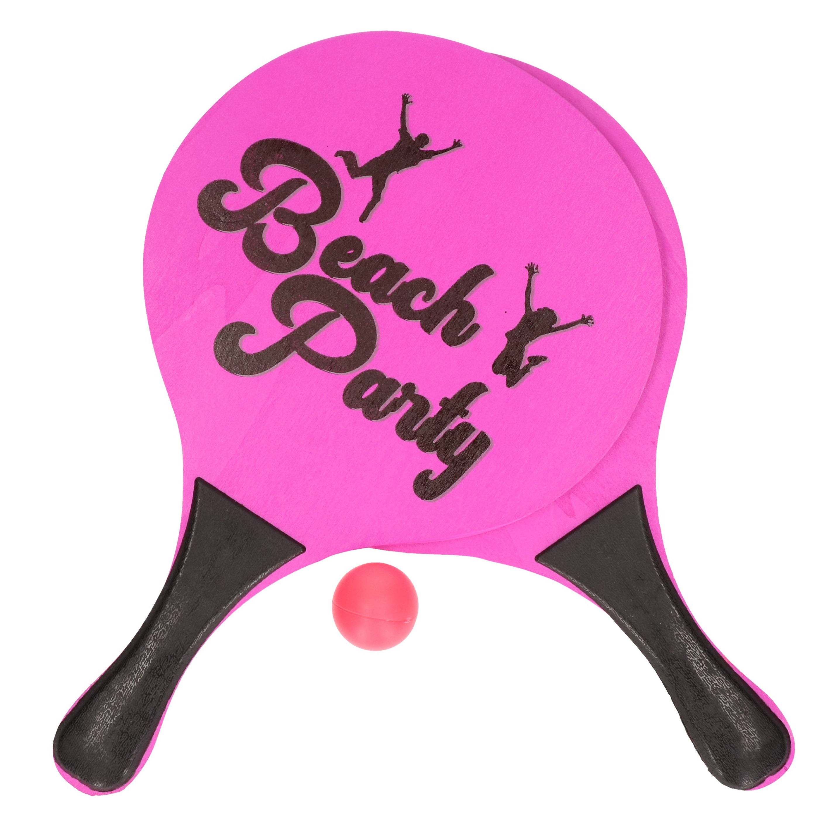 Actief speelgoed tennis-beachball setje roze