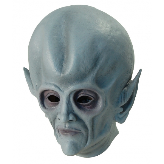 Alien masker met mega hoofd