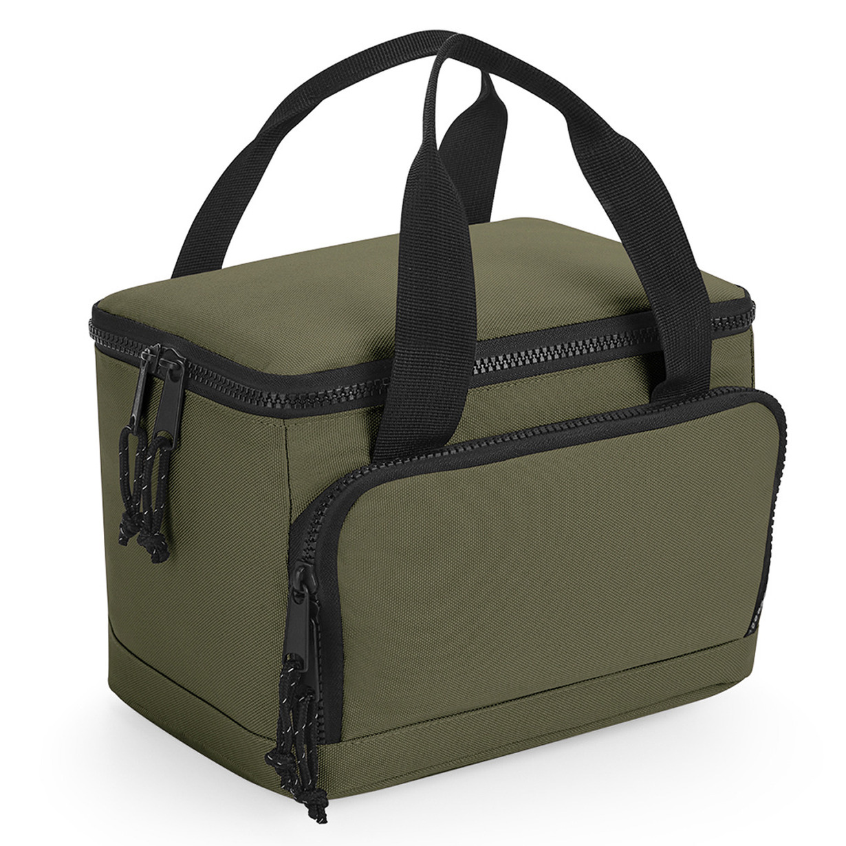 Bagbase koeltasje-lunch tas model Compact 24 x 17 x 17 cm 2 vakken military groen klein model