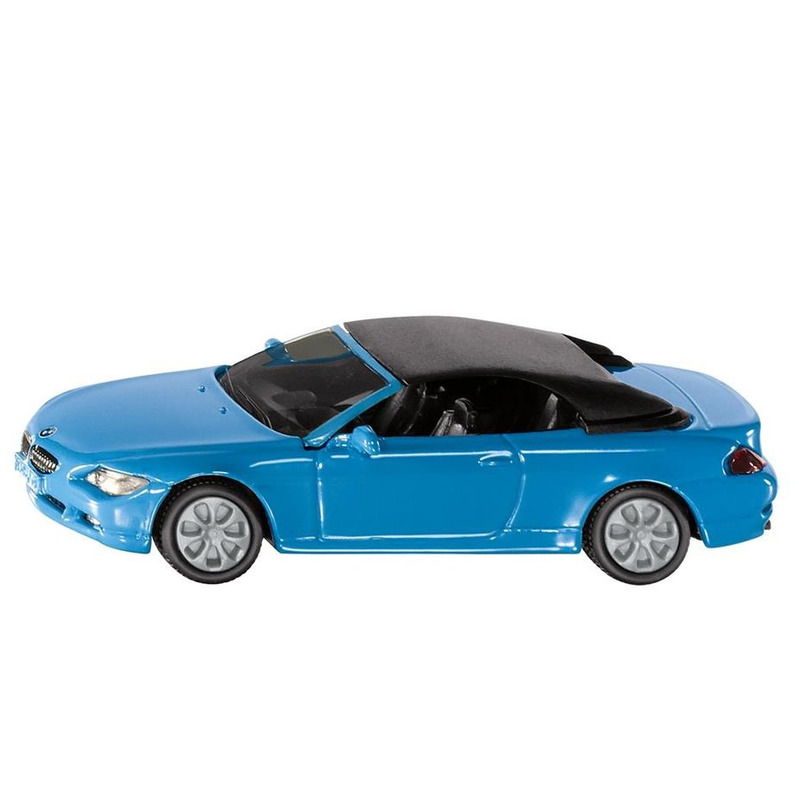 Blauwe speelgoedauto SIKU BMW 645I Cabrio 1450