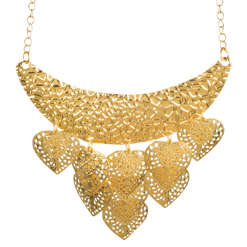 Boland Carnaval-verkleed accessoires 1001 nacht-buikdanseres sieraden ketting goud kunststof