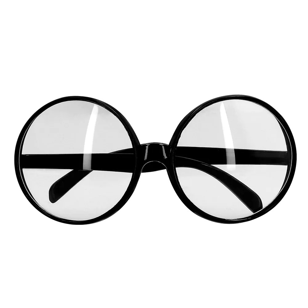 Boland Carnaval-verkleed Secretaresse-nerd-school juf bril zwart dames verkleedbrillen
