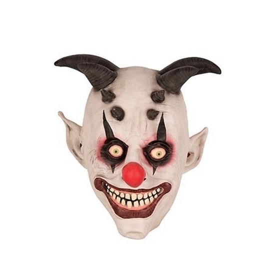 Clown horror-halloween masker van latex
