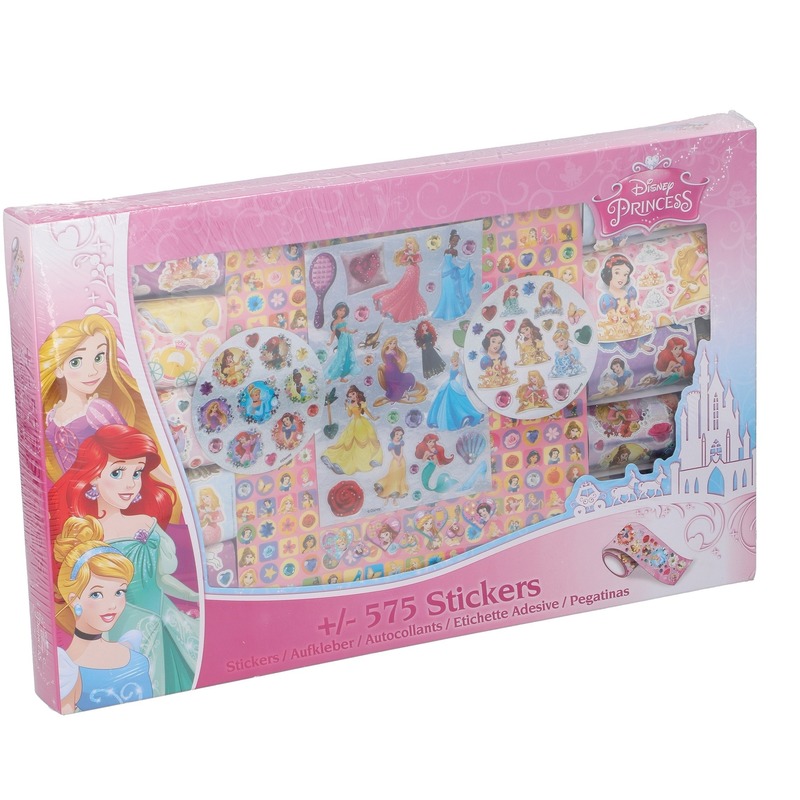 Disney princess stickertjes box 575 stickers