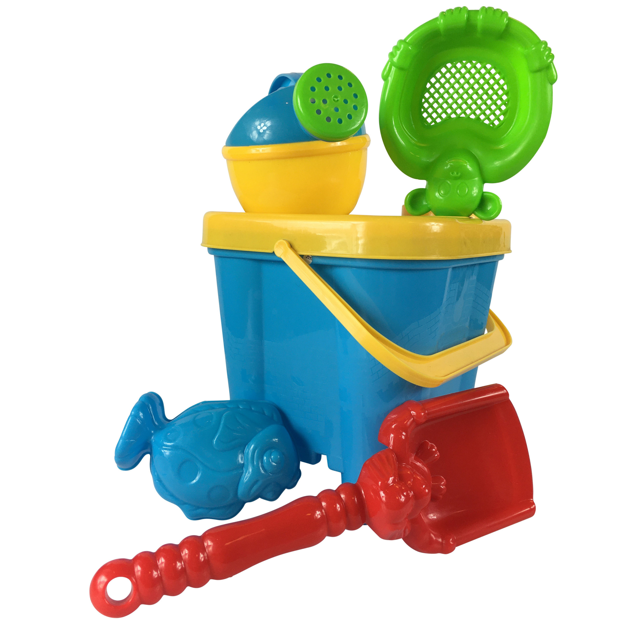 Emmersetje zandkasteel 5-delig multi kleur -Â Strand-zandbak speelgoed