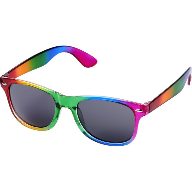 Festival-Feest regenboog zonnebril retro voor volwassenen