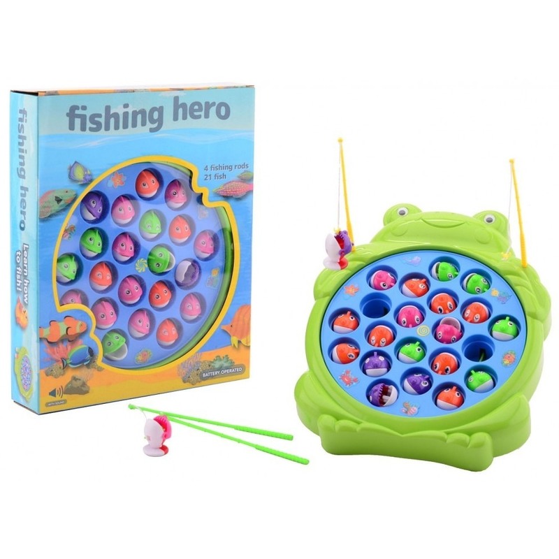 Fishing Hero hengelspel voor kinderen