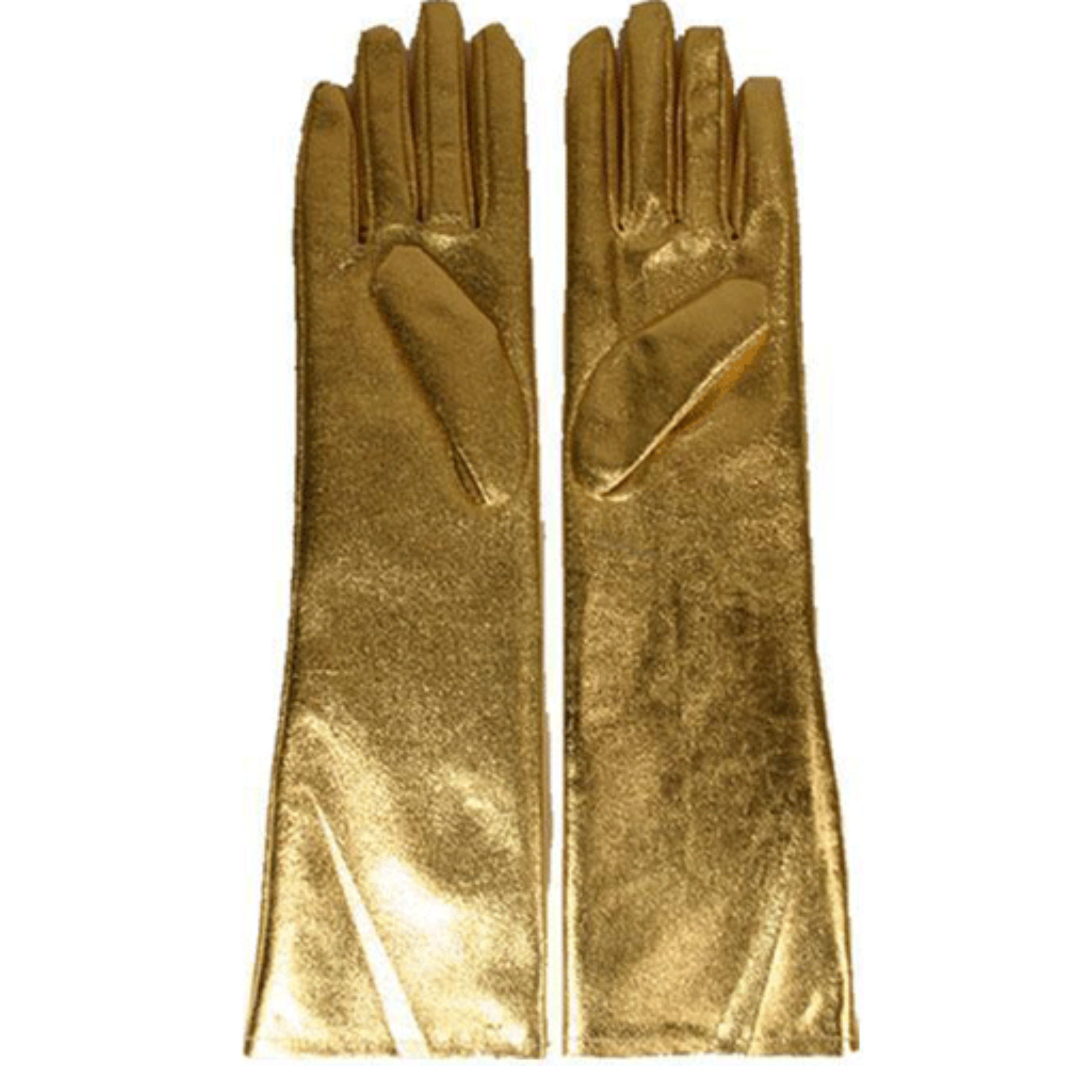 Gala handschoenen goud dames