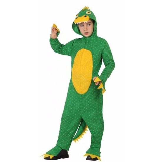 Groene dinosaurus Rex verkleedkleding voor jongens