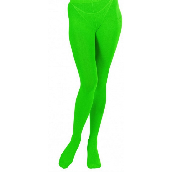 Groene panty voor dames