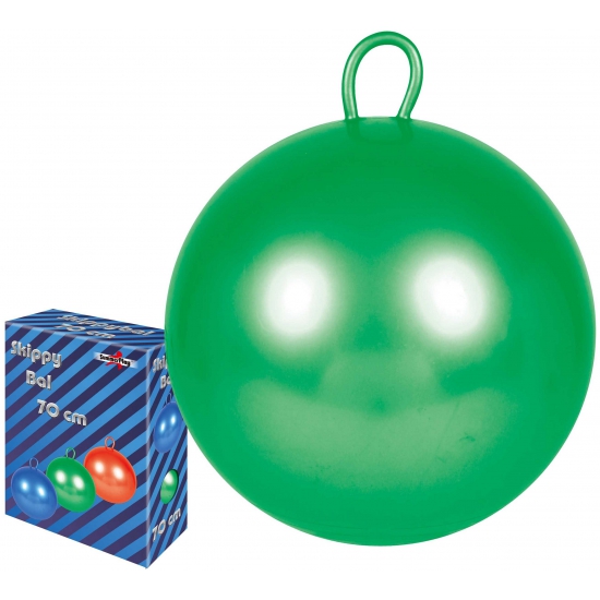 Grote groene skippybal 70 cm