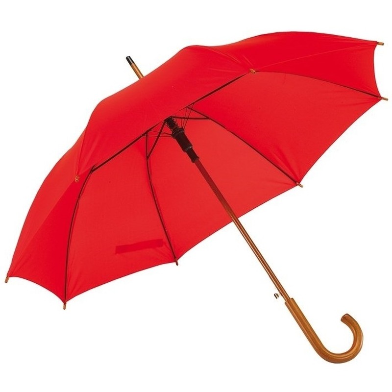 Grote paraplu rood 103 cm