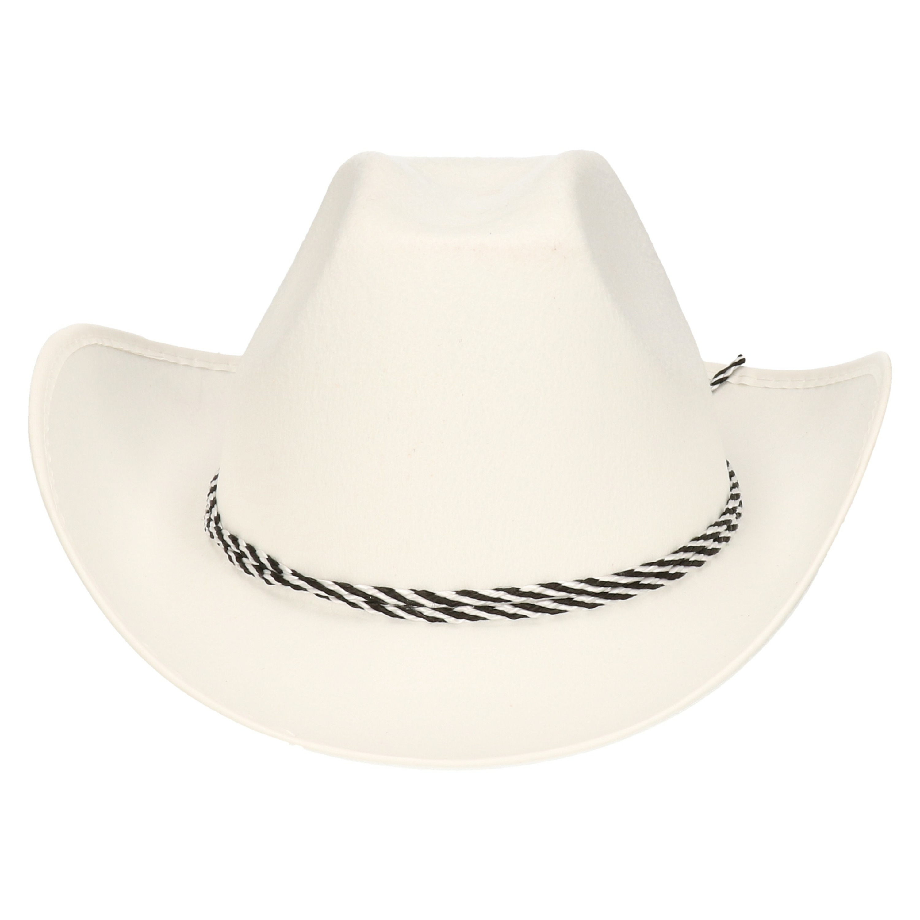 Guirca Carnaval verkleed Cowboy hoed El Paso wit kinderen Western thema