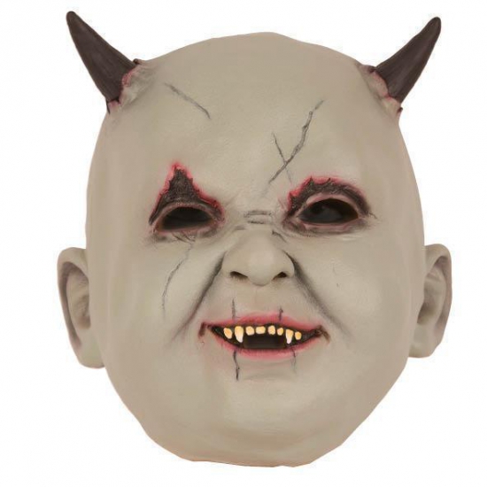 Halloween masker baby duivel monster