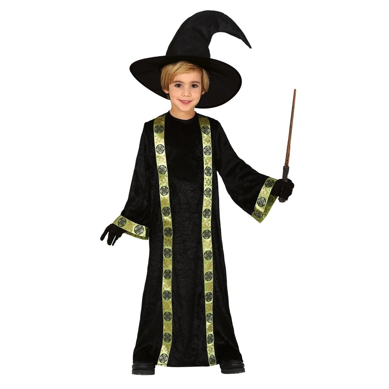 Halloween tovenaar verkleedset voor kinderen