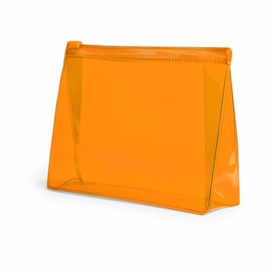 Handbagage toilettas oranje 17 cm