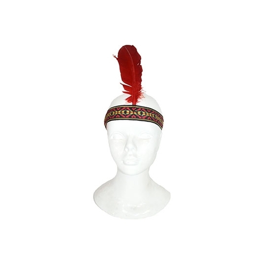 Indianen verkleed veren hoofdband voor volwassenen