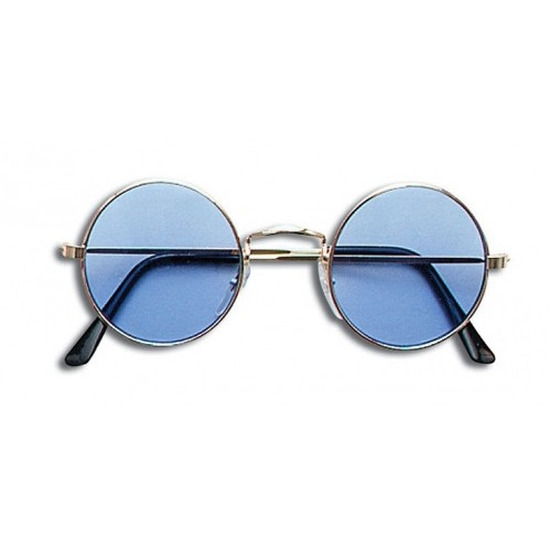 John Lennon verkleed brilletje blauw