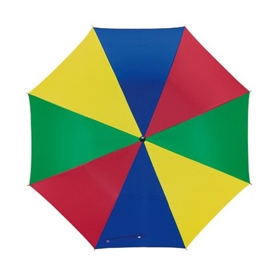 Kinder paraplu in vrolijke kleuren