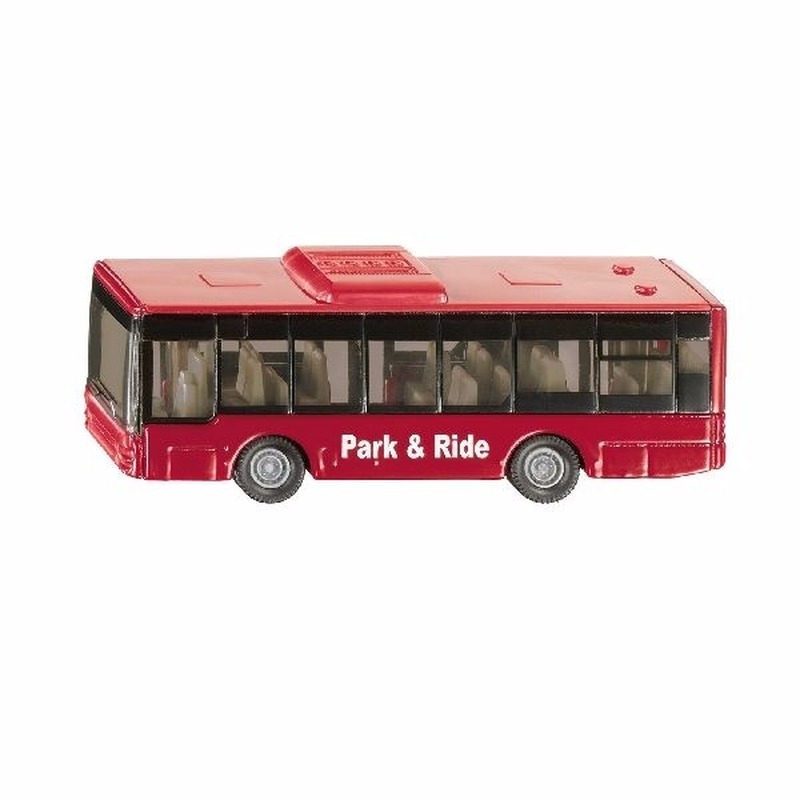 Kinder speelgoed stadsbus-lijnbus