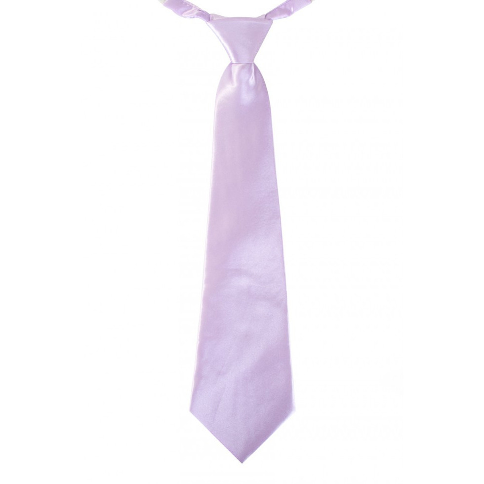 Lila paarse verkleed stropdassen 40 cm voor dames-heren