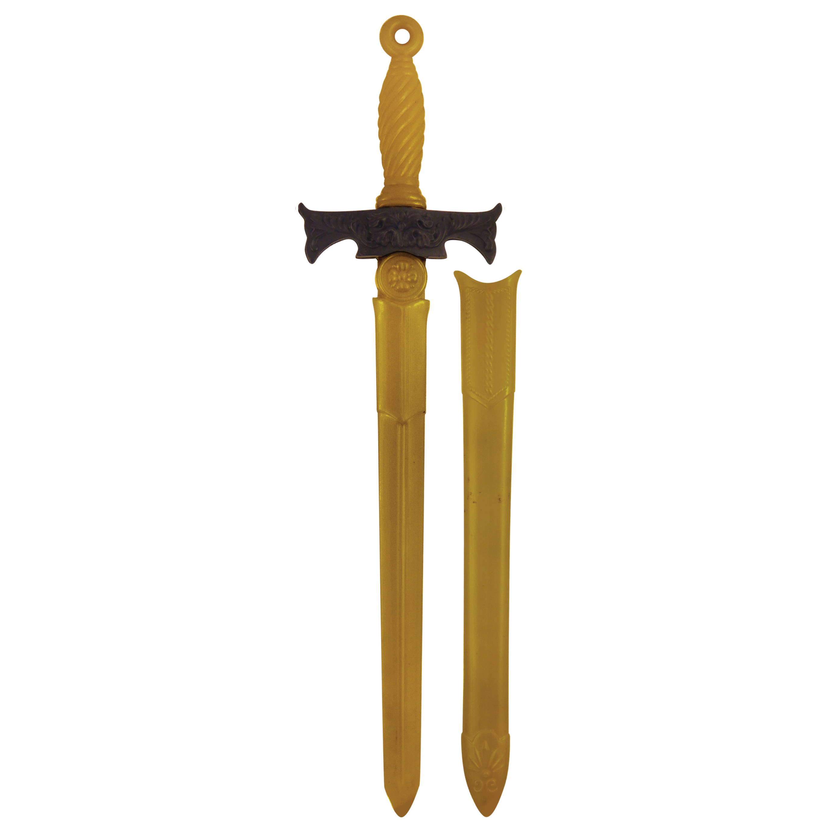 Middeleeuws ridder verkleed zwaard brons 66 cm