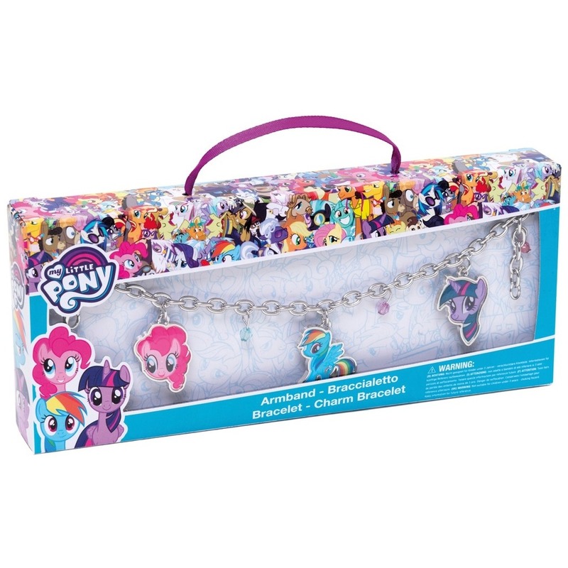 My Little Pony sieraden bedel armband Twilight Sparkle-Rainbow Dash-Pinkie Pie voor meisjes