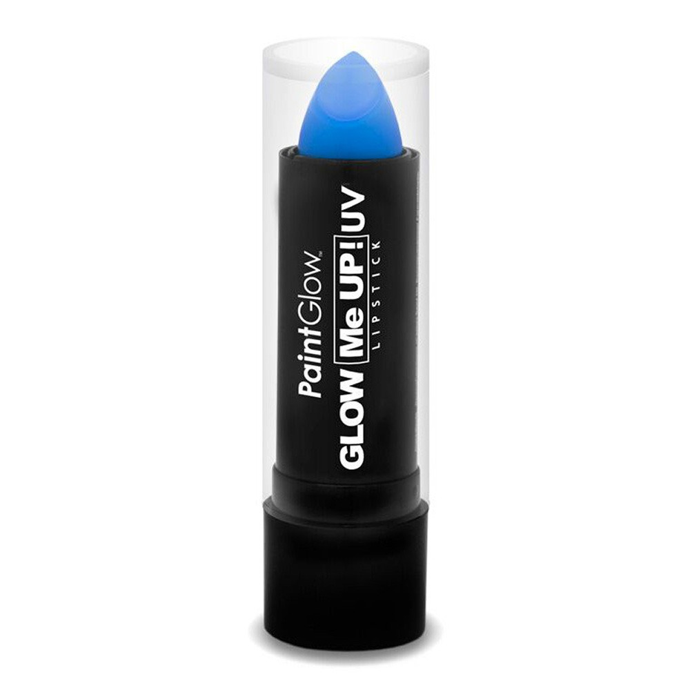 Paintglow Lippenstift-lipstick neon blauw UV-blacklight 5 gram