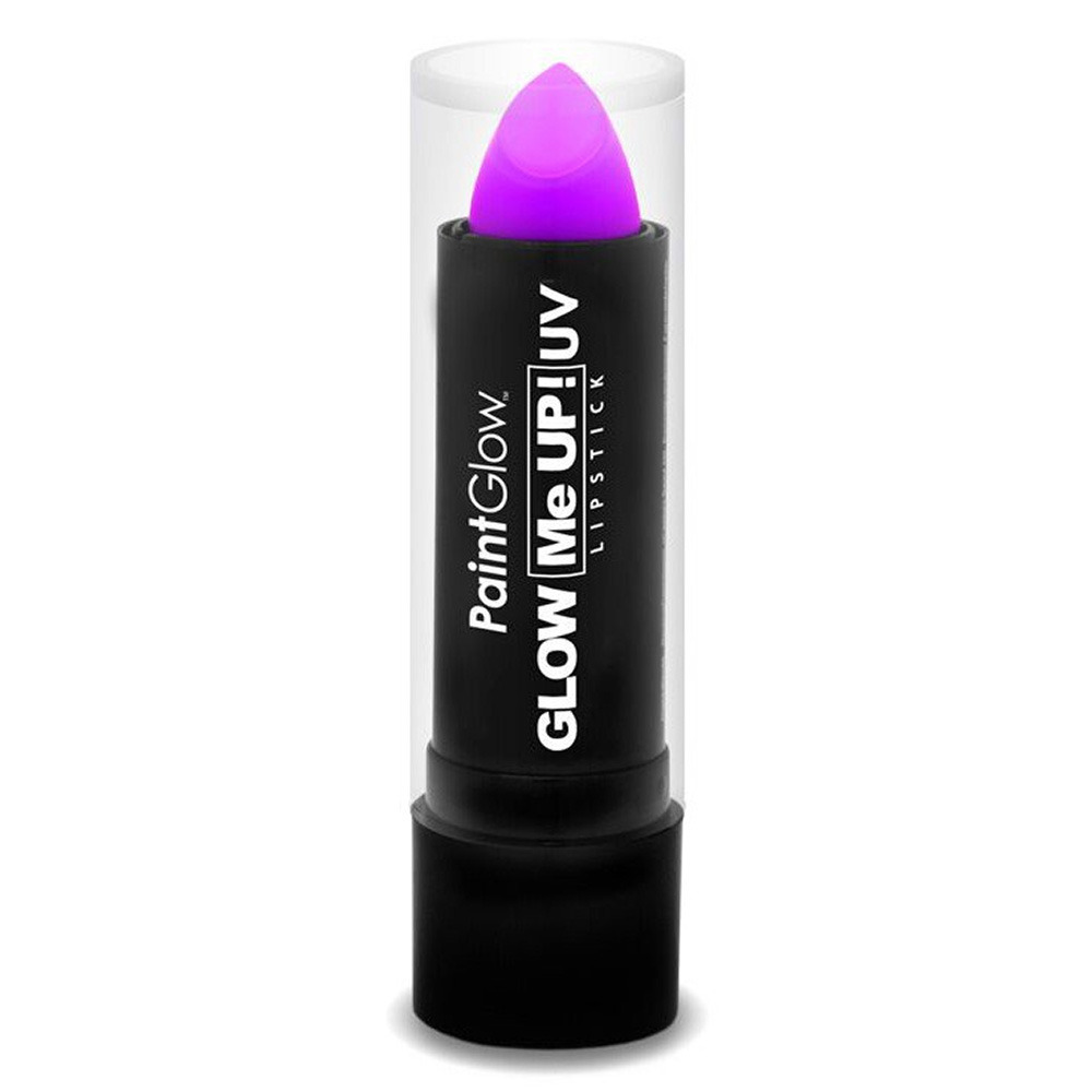 Paintglow Lippenstift-lipstick neon paars UV-blacklight 4,5 gram