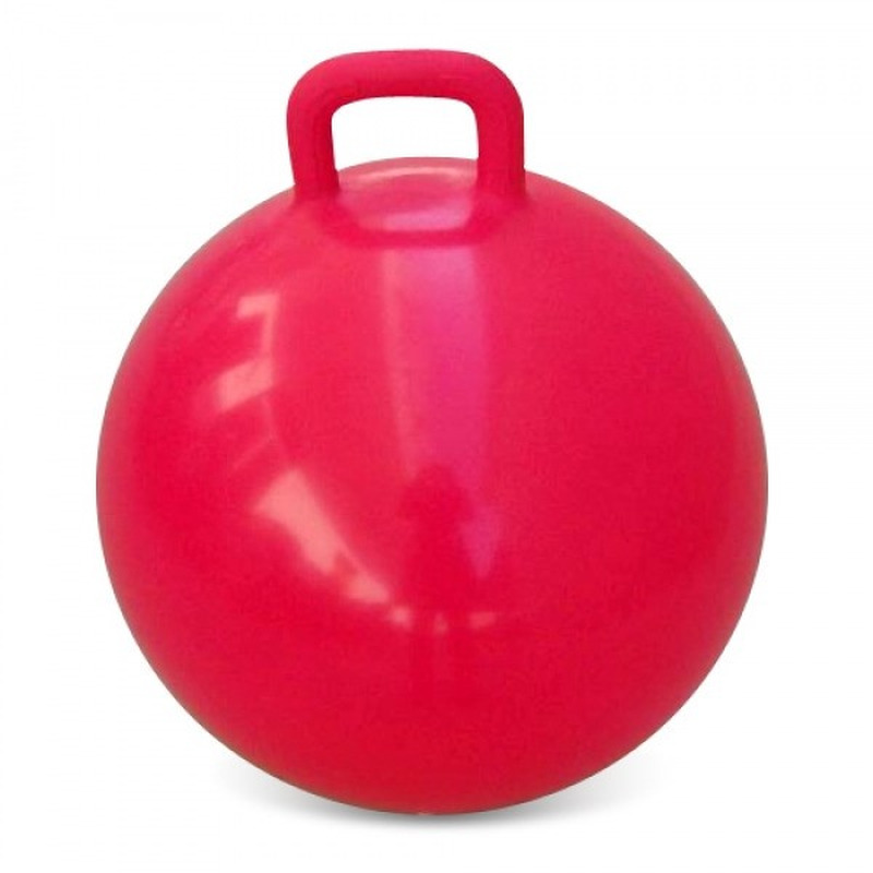 Rode skippybal 60 cm voor jongens-meisjes