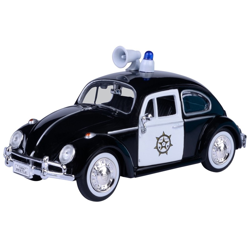 Schaalmodel Volkswagen Kever politieauto 1:24
