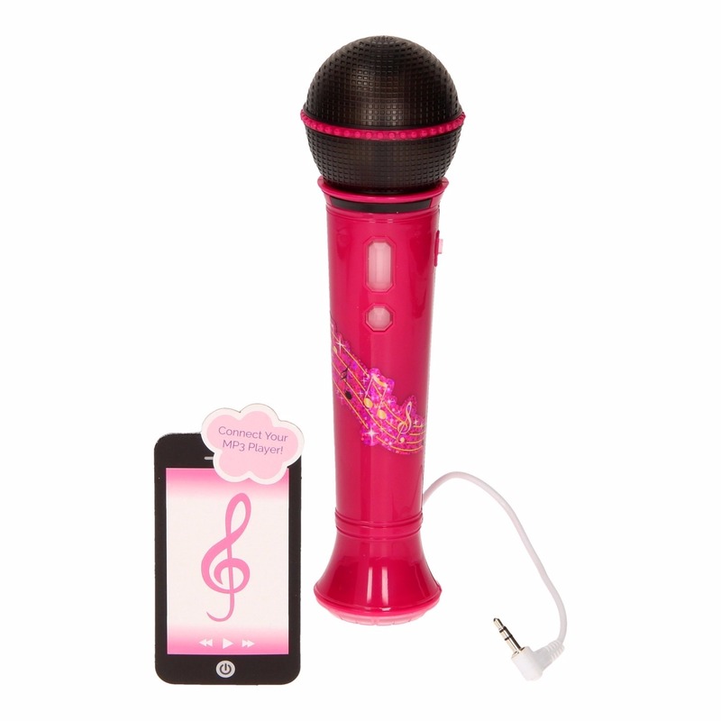 Speelgoed microfoon met MP3 aansluiting