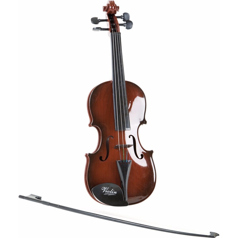 Speelgoed muziekinstrument viool voor kinderen