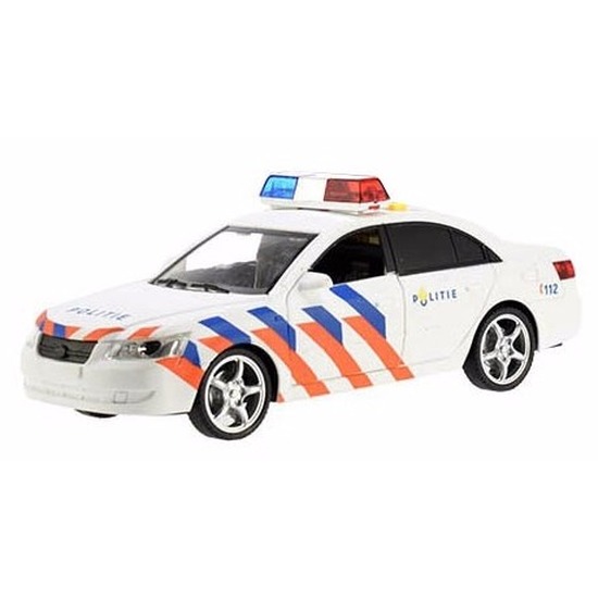Speelgoed politie voertuig met licht en geluid 22 cm