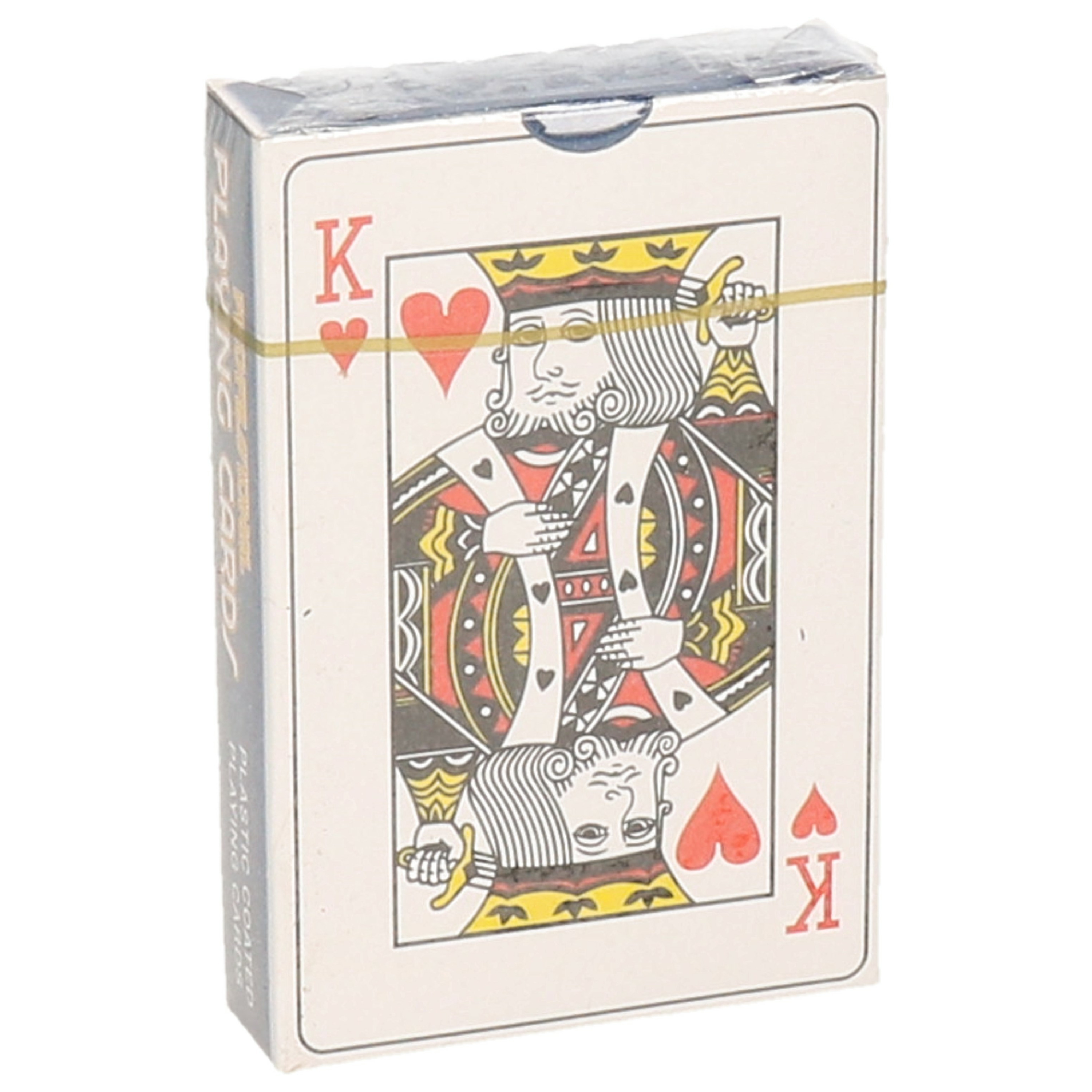 Speelkaarten geplastificeerd blauw kaartspellen pesten-pokeren