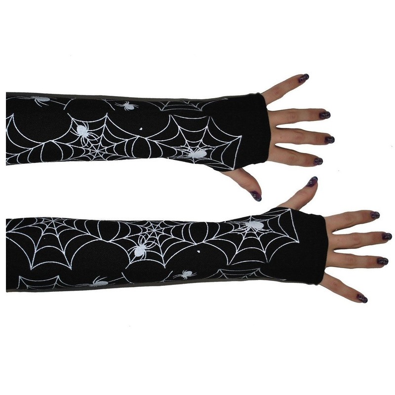 Spinnenweb handschoenen