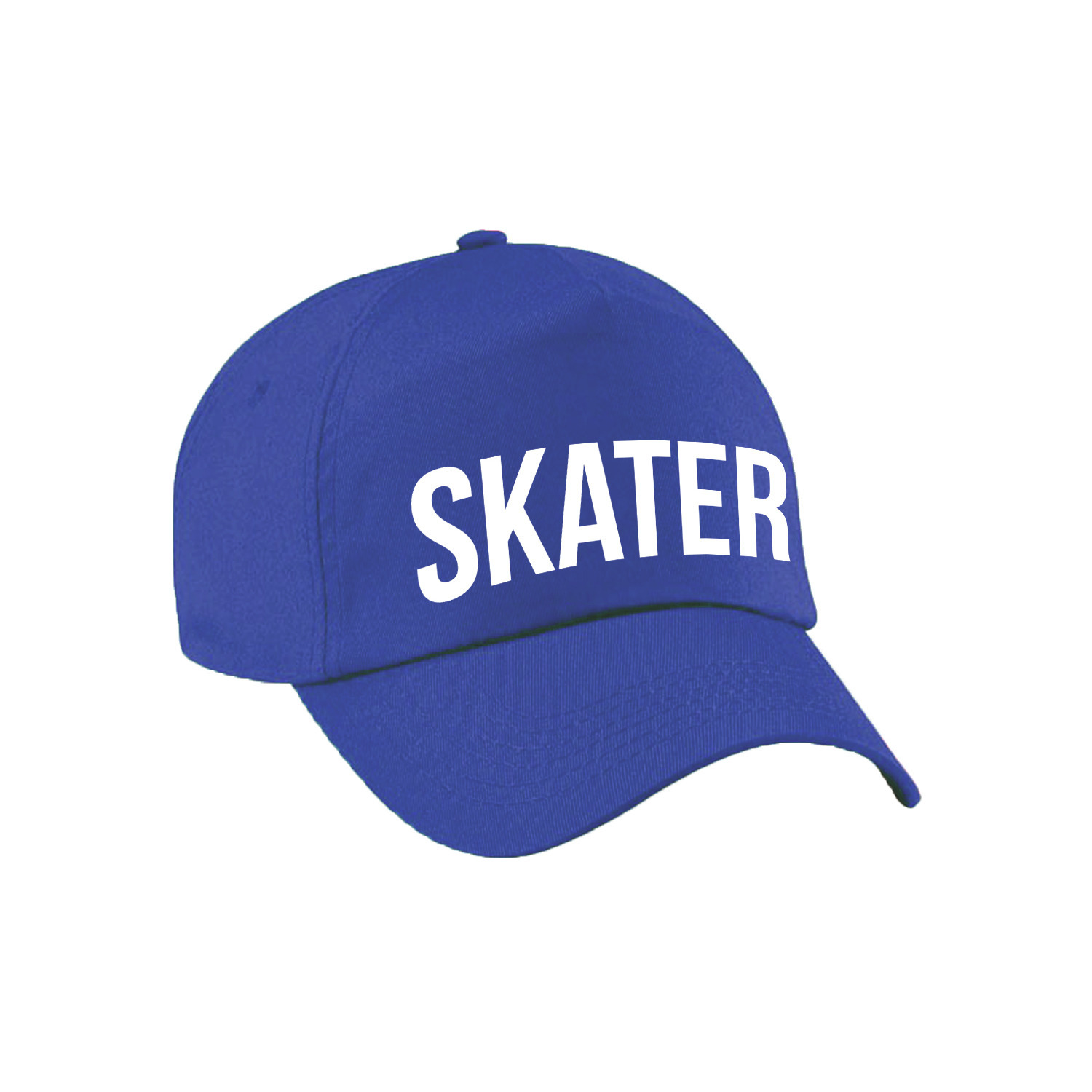 Stoere Skater pet blauw voor meisjes en jongens