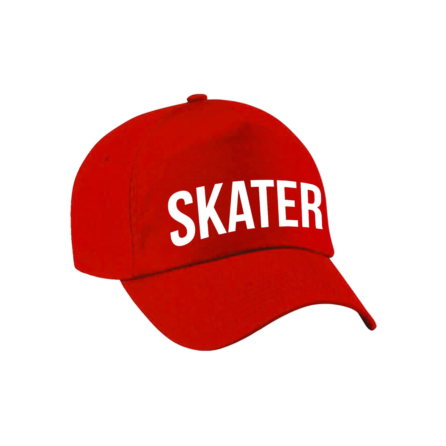 Stoere Skater pet rood voor meisjes en jongens