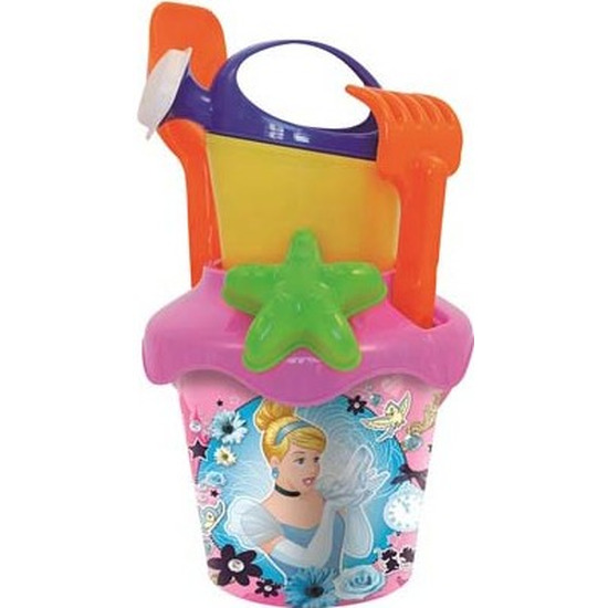 Strandspeelgoed Disney Princess emmer met accessoires voor jongens-meisjes-kinderen