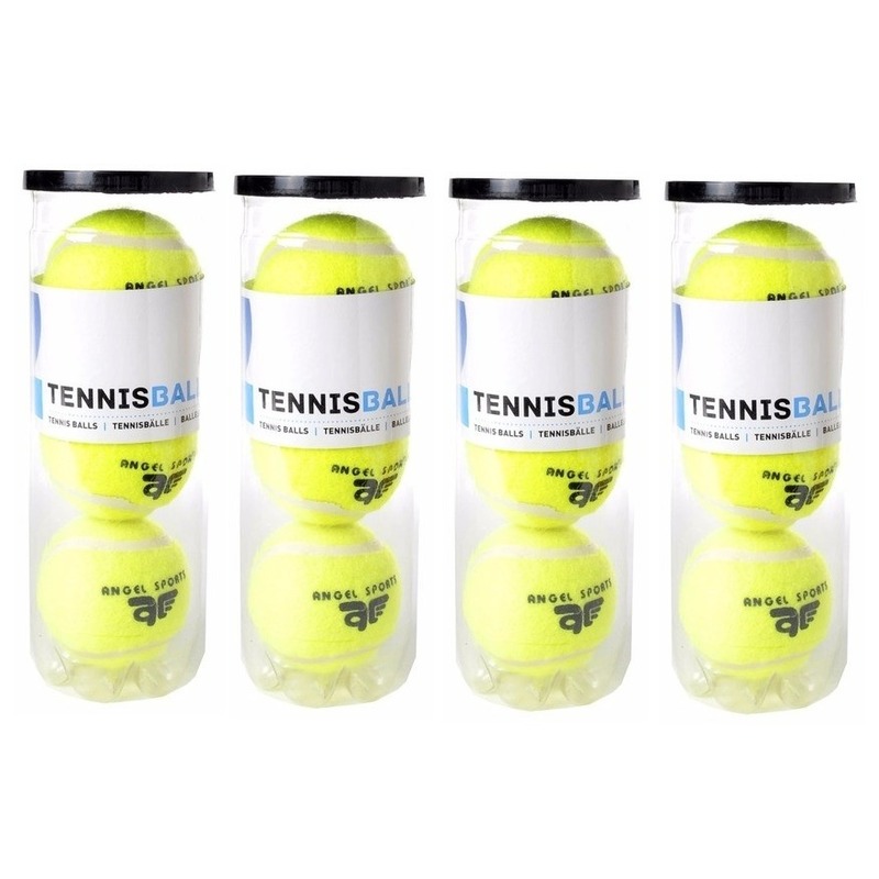 Tennisballen in koker 12 stuks