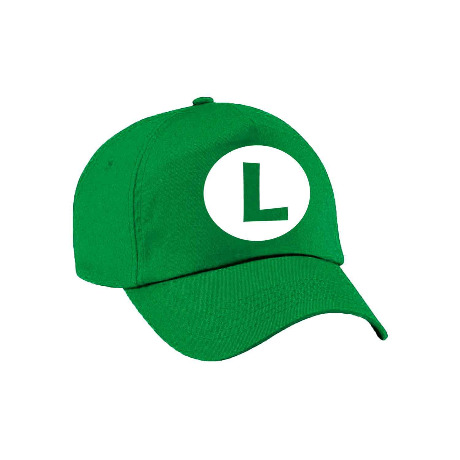 Verkleed pet / carnaval pet Luigi groen voor jongens en meisjes