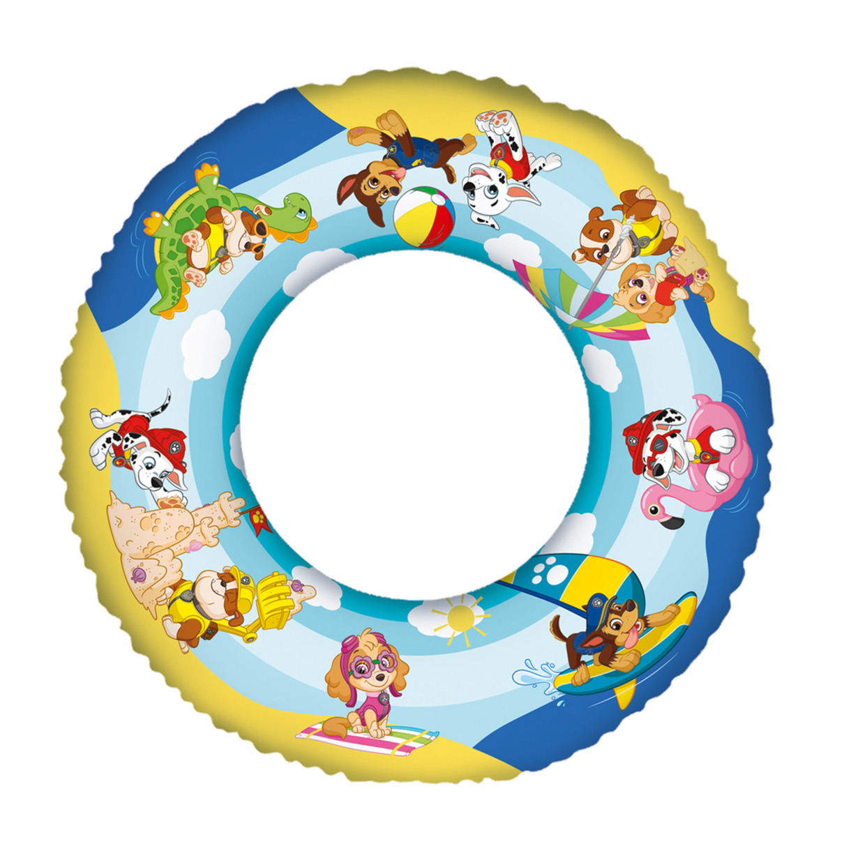 Waterspeelgoed Paw Patrol zwemband-zwemring 45 cm voor jongens-meisjes-kinderen