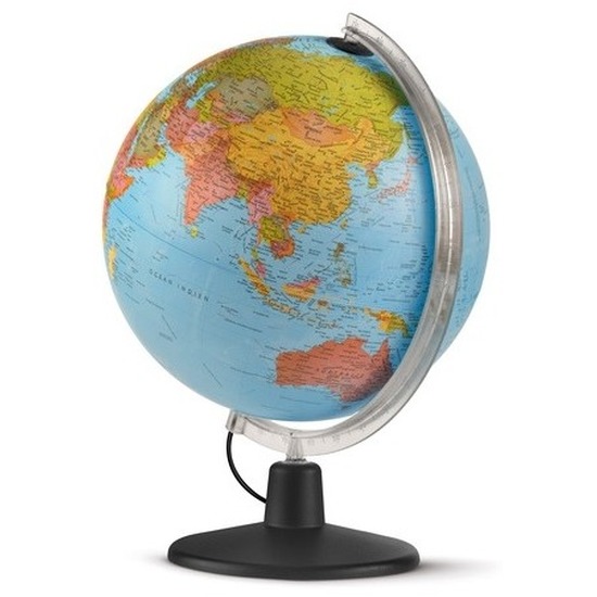 Wereldbol globe met sterrenbeelden 30 cm