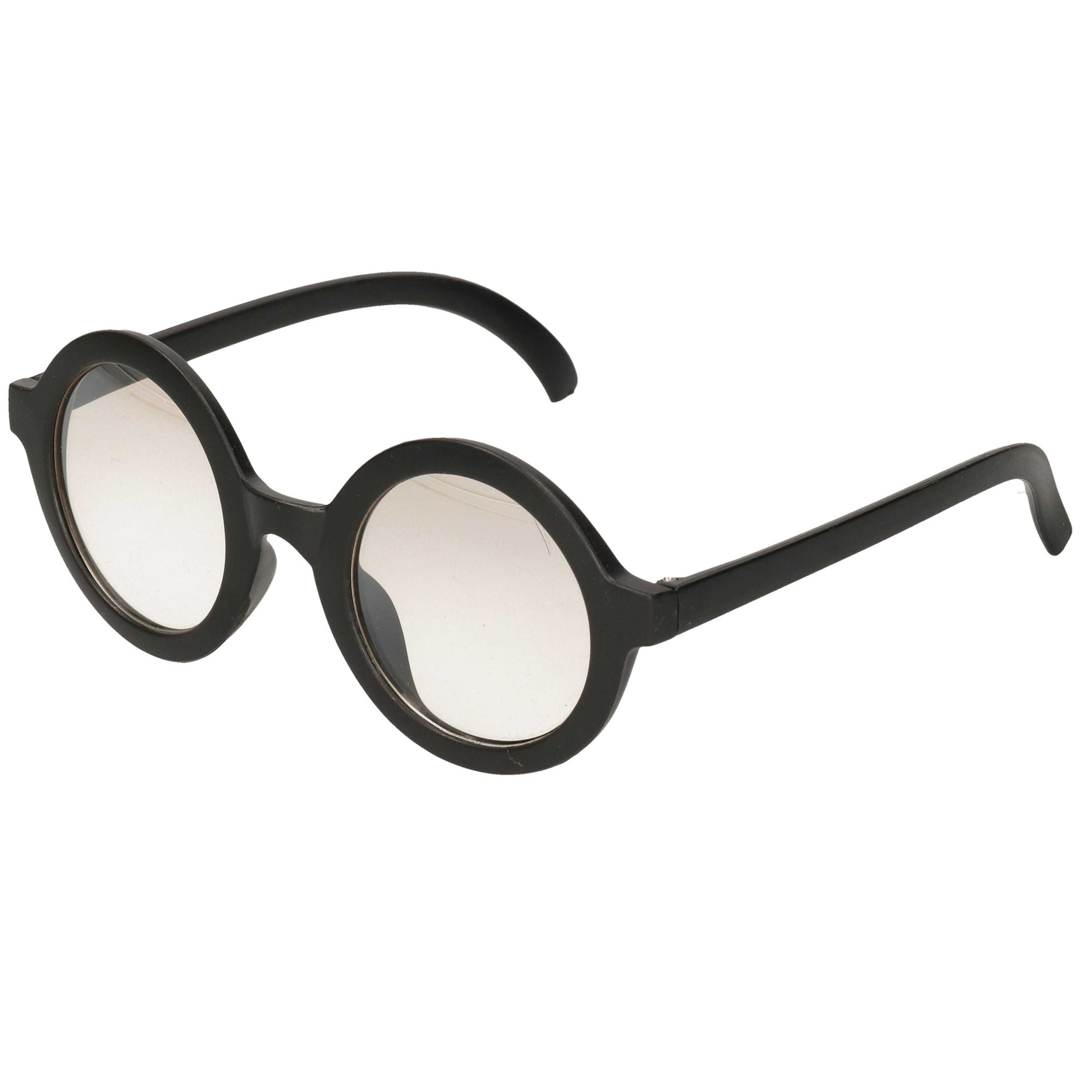 Zwarte nerd bril voor volwassenen