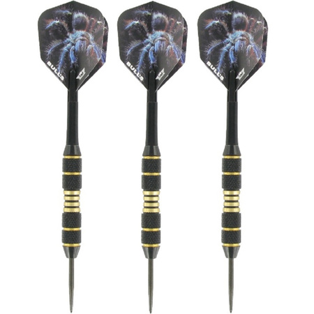 1x Set of 3 darts Tarantula Brass 20 grams
