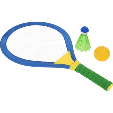Tennis/badminton set 4 pieces large