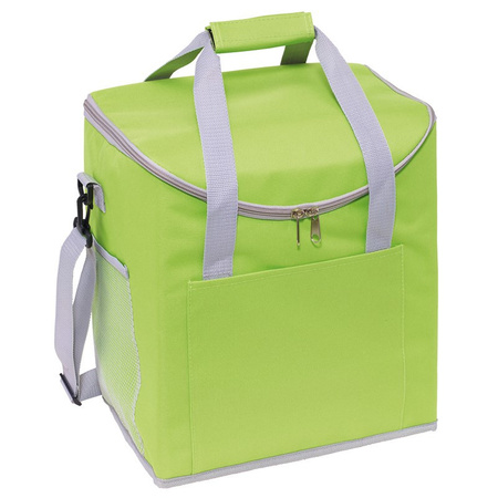 Large cooler bag green 32 x 23 x 37 cm 27 liters